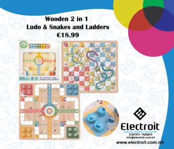 Woopie Wooden Ludo and Snakes and Ladders