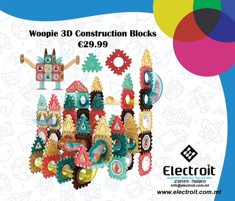 Woopie 3D Construction Blocks