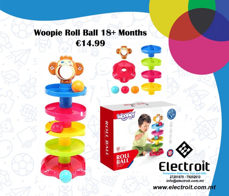 Woopie Ball Roller 18+ Months
