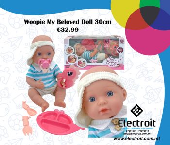 Woopie Baby Doll with Feeding Accessories