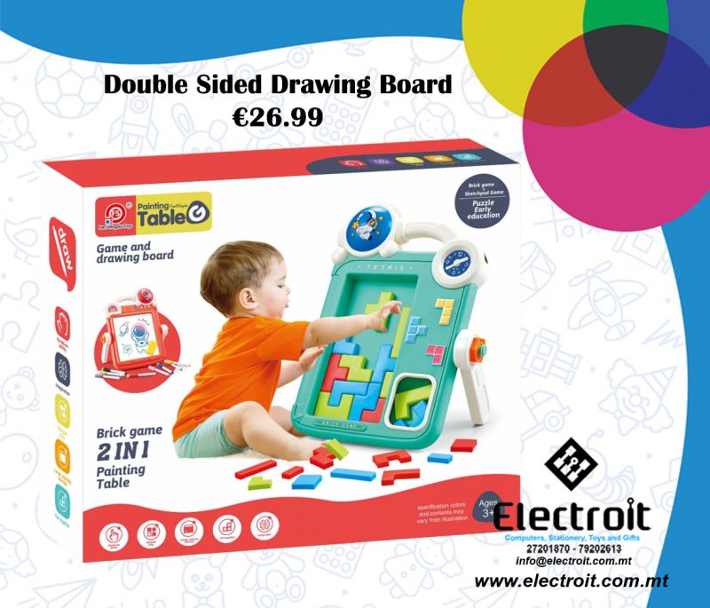 Woopie Double Sided Game and Drawing Board