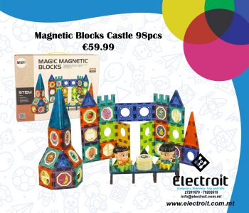 Woopie Magnetic Blocks Castle 98pcs