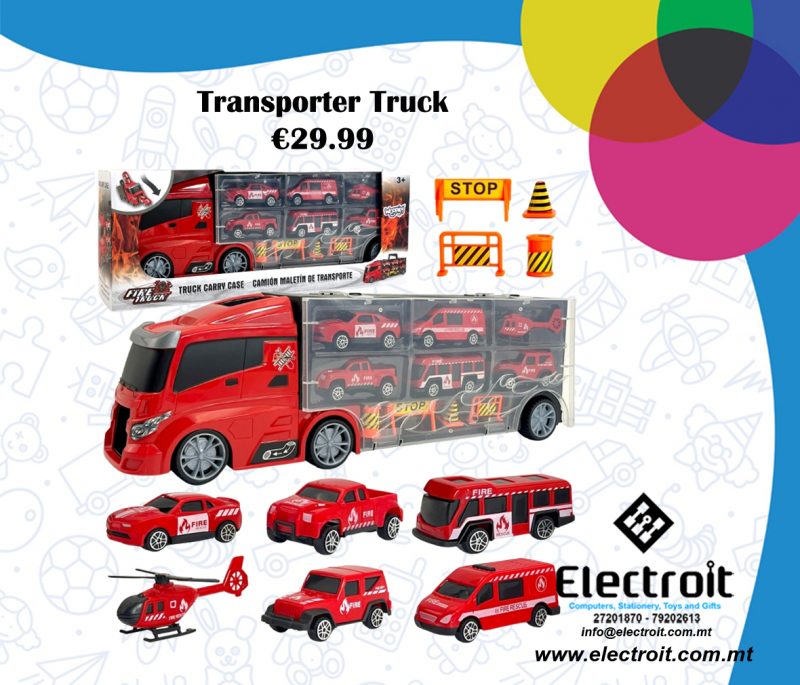 Woopie Transporter Truck - Red