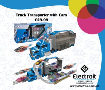 Woopie Road Tow Truck Set of 5 Cars - Police