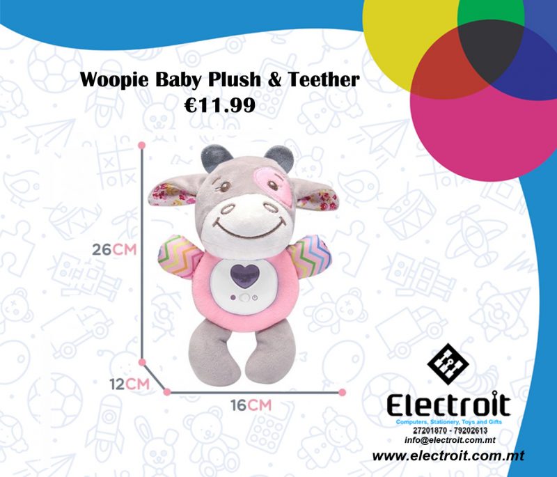 Woopie Interactive Soft Plush Toy for Baby