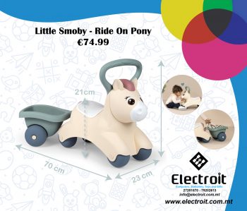 Little Smoby Baby Pony Ride-on - 12+ Months