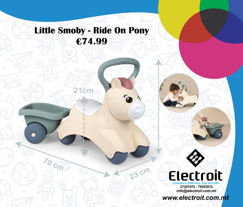Little Smoby Baby Pony Ride-on - 12+ Months