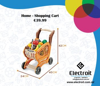 Woopie Shopping Cart Trolley with Accessories