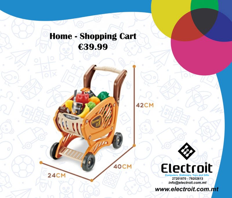 Woopie Shopping Cart Trolley with Accessories