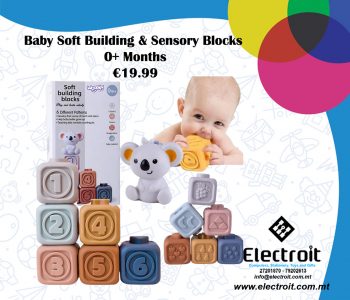 Woopie Baby Pyramid Soft Blocks Set