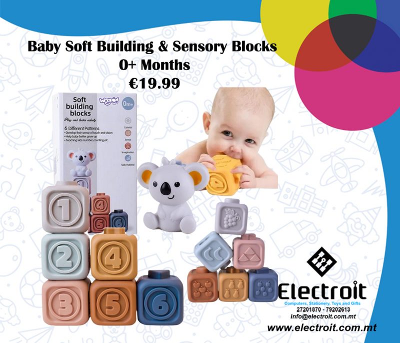 Woopie Baby Pyramid Soft Blocks Set